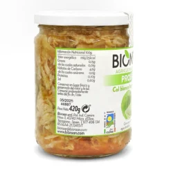 Chucrut Col Blanca Fermentada Eco Bionsan 420gr