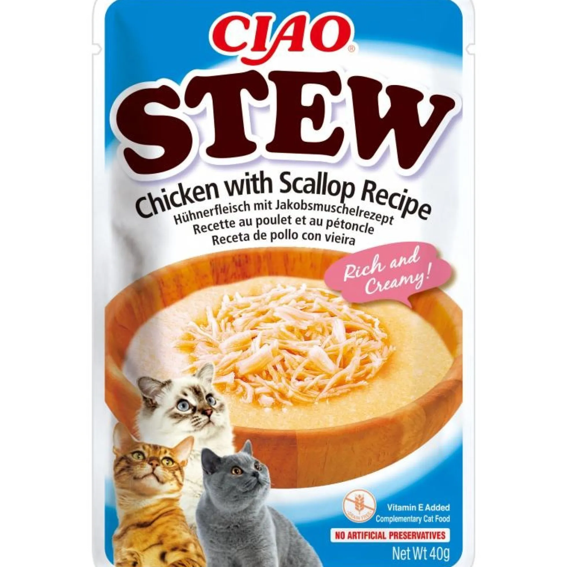 Churu Stew Estofado de Pollo con vieira 40 g