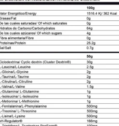 Ciclo Amino Dextrin - 1,5 Kg - Lima Limon - Ciclodextrina - Big