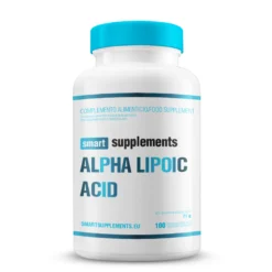 Ácido Alfa Lipoíco 500mg - 100 Cápsulas Vegetales - Acido Alfa Lipoico - Smart Supplements