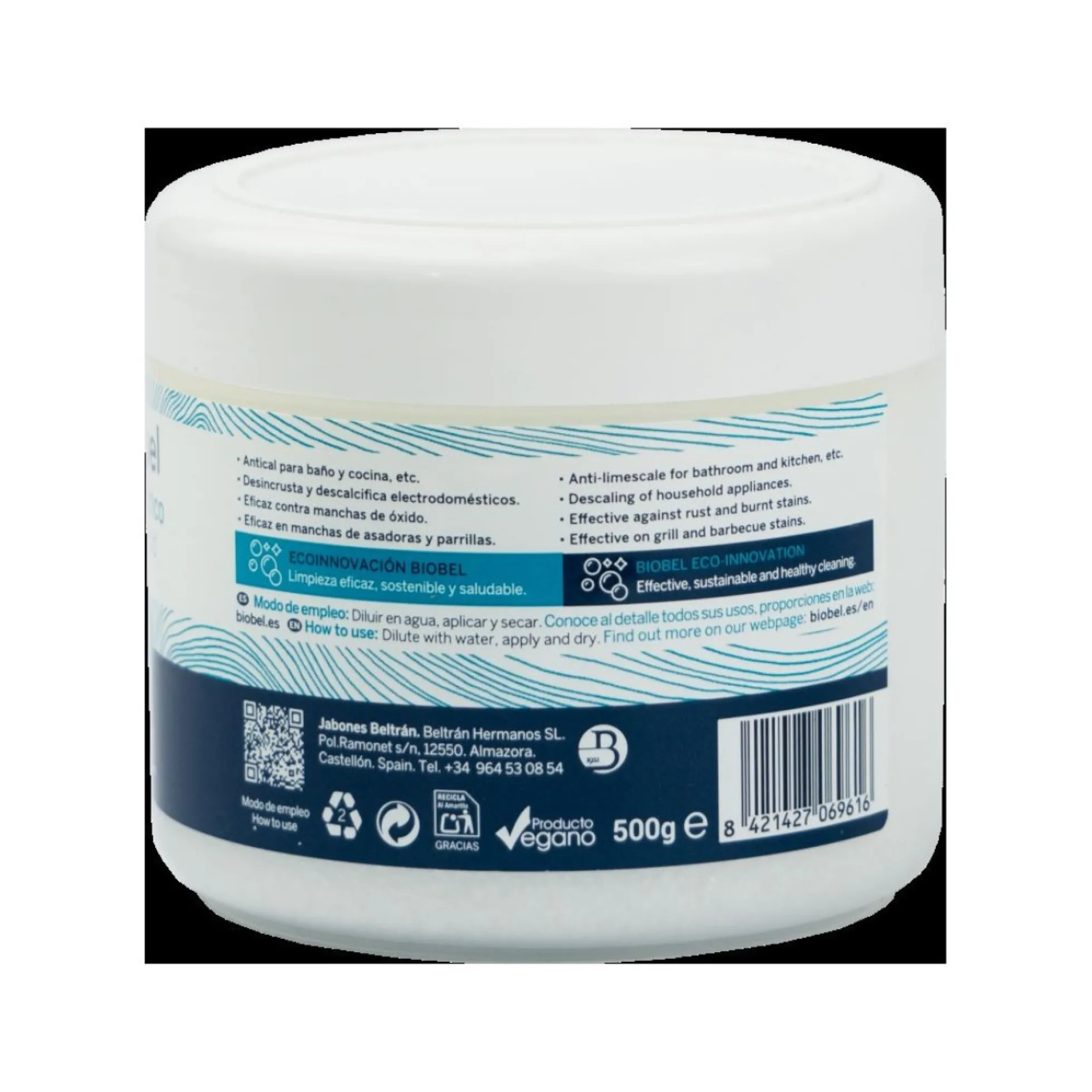 Ácido cítrico Biobel 500 g