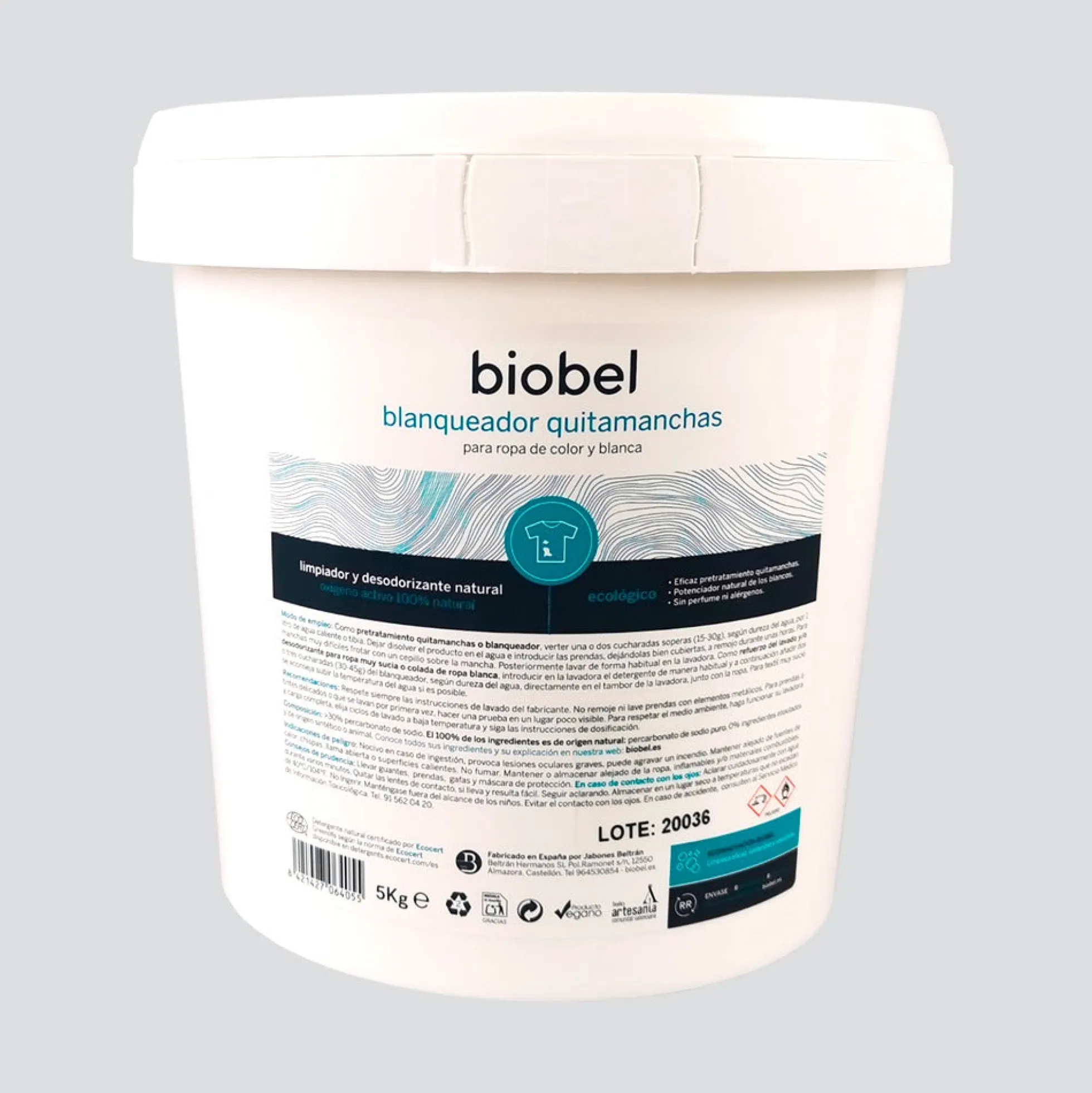 Ácido cítrico Biobel 5 kg