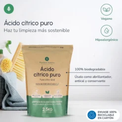 Ácido cítrico Planeta Huerto 2,5 Kg
