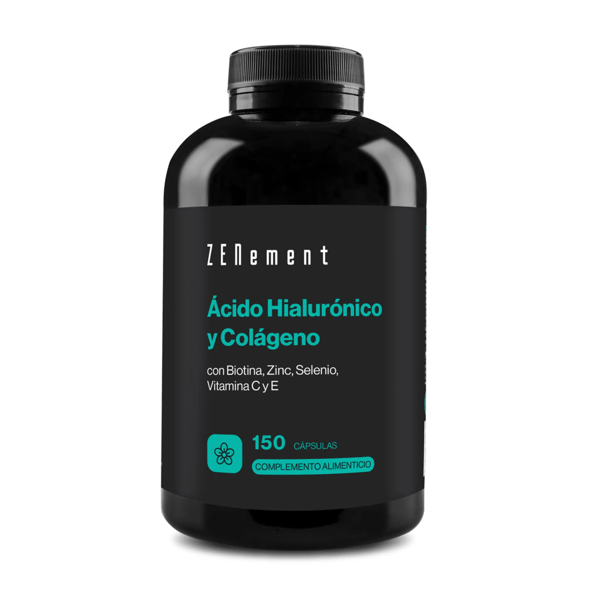 Ácido Hialurónico & Colágeno, Zenement, 150 cápsulas