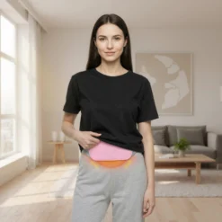 Cinturón Menstrual Calefactable De Grafeno – 3 Niveles De Calor, Alivio Del Dolor