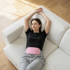 Cinturón Menstrual Calefactable De Grafeno – 3 Niveles De Calor, Alivio Del Dolor