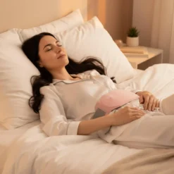 Cinturón Menstrual Calefactable De Grafeno – 3 Niveles De Calor, Alivio Del Dolor