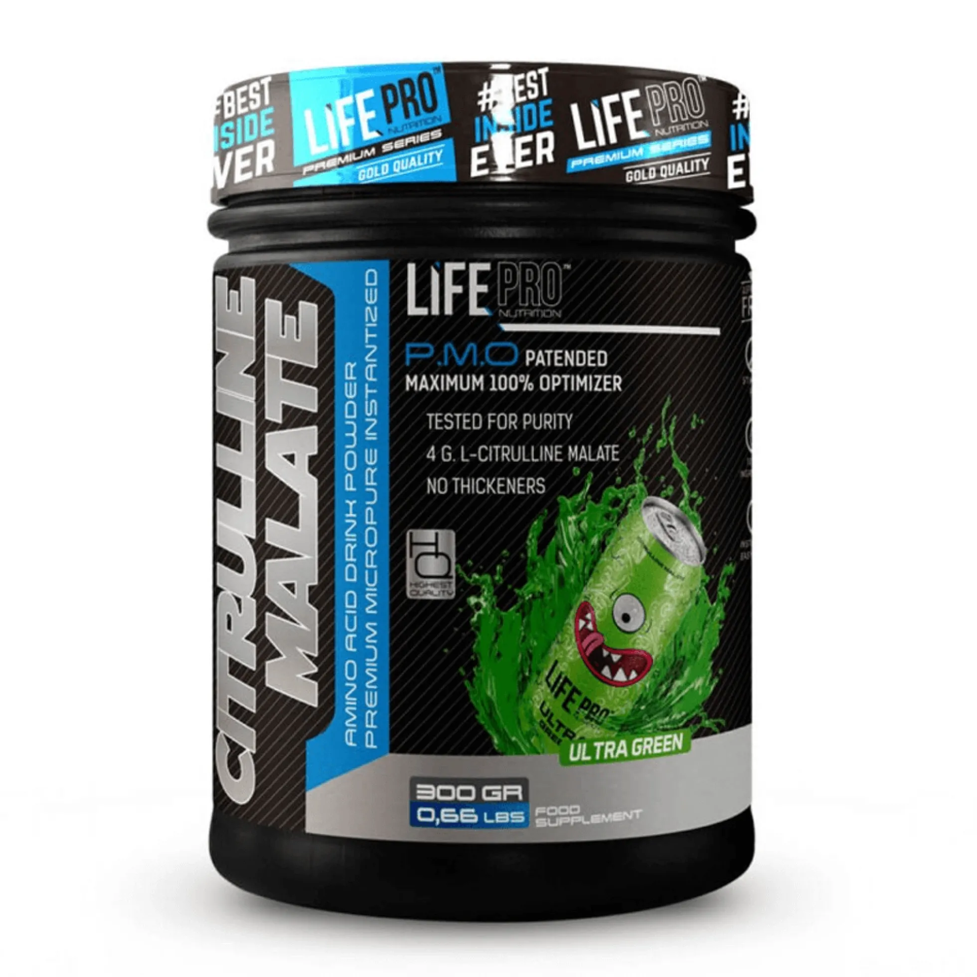 Citrulina Malato - 300g - Green Burst - Aminoácidos - Lifepro