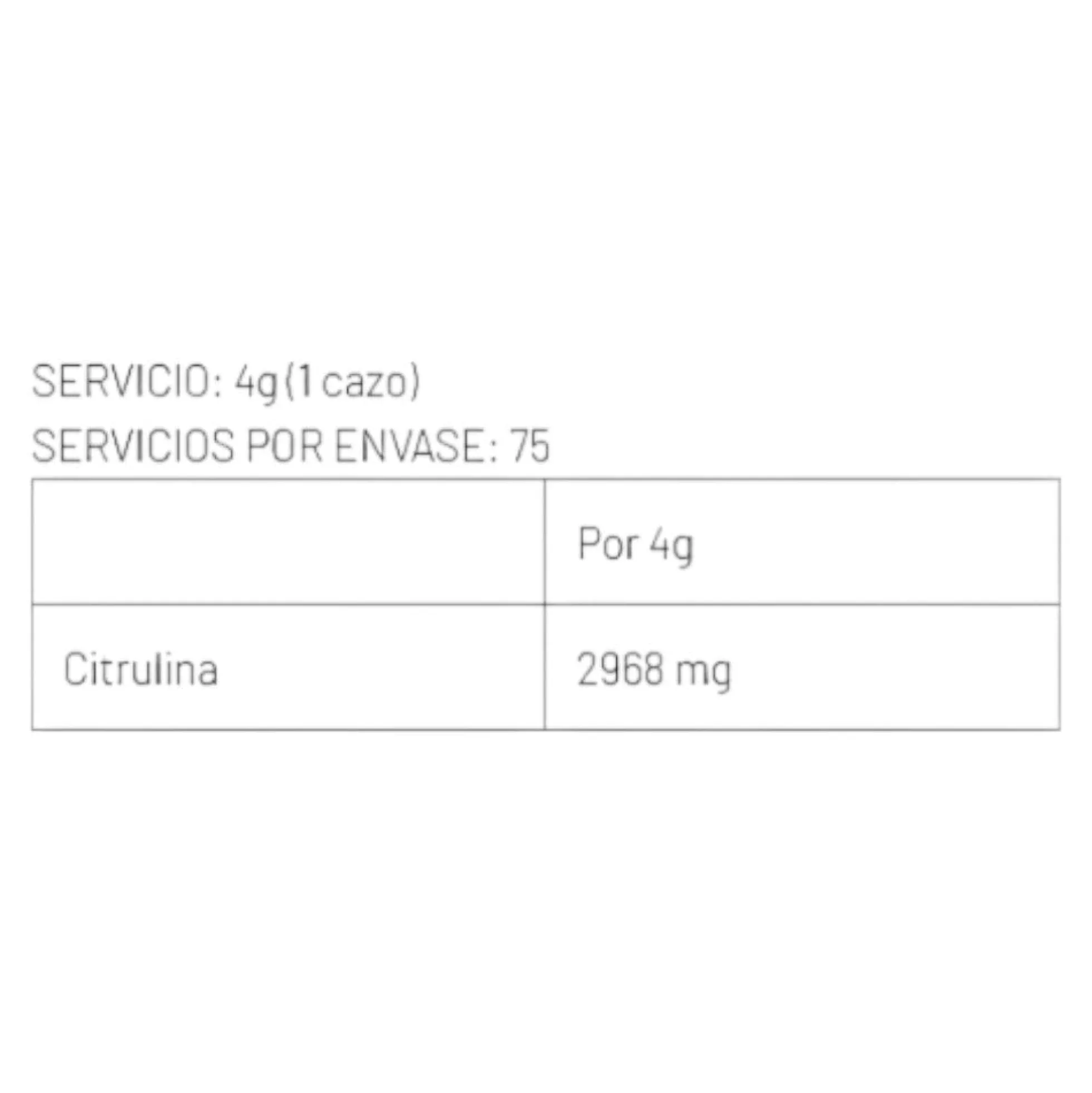 Citrulline Malate 300 Gr