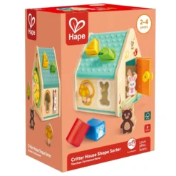 Clasificador Formas Critter House Hape