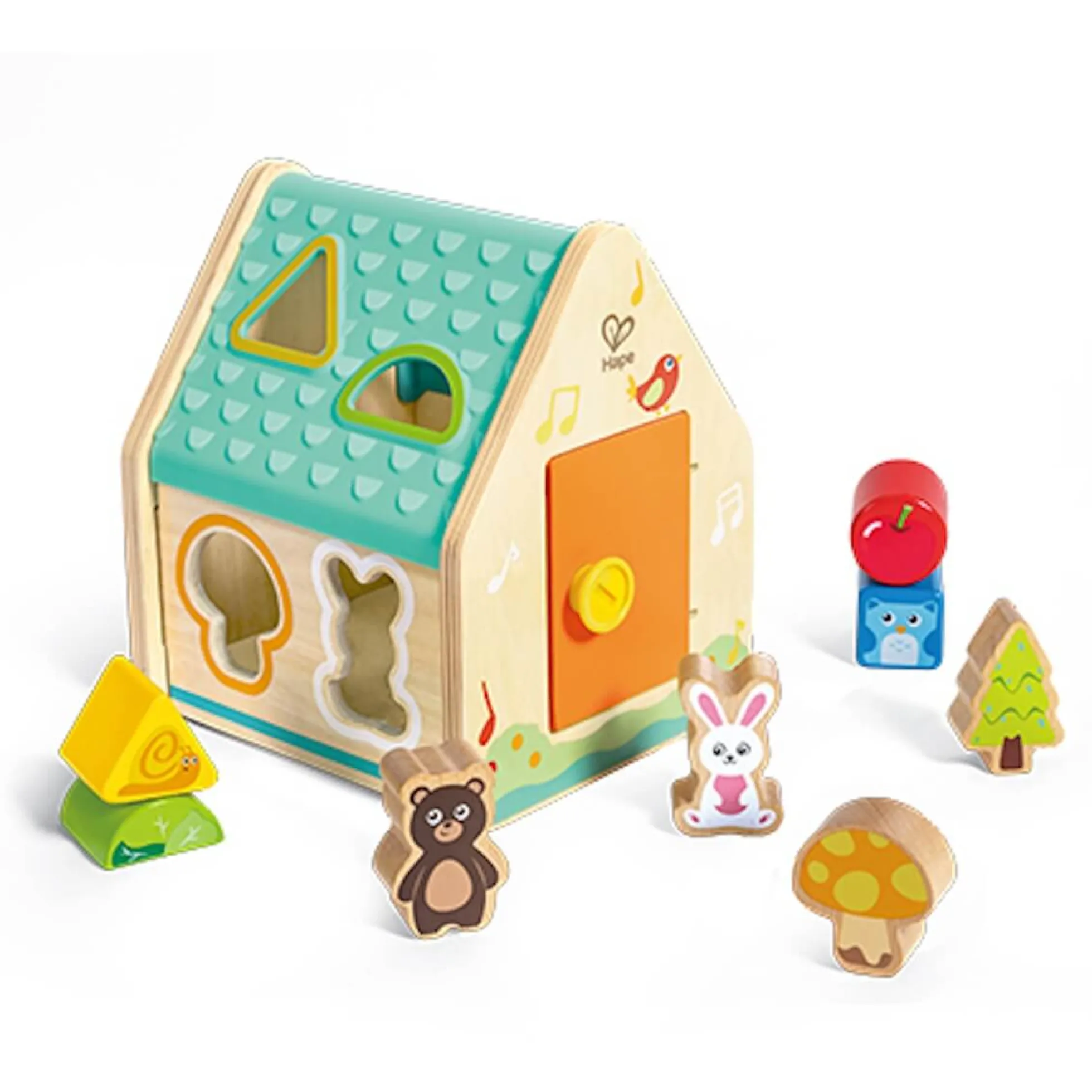 Clasificador Formas Critter House Hape