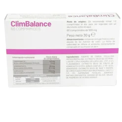 Climbalance 60 Comprimidos | Alivio Natural Para Menopausia Y Spm