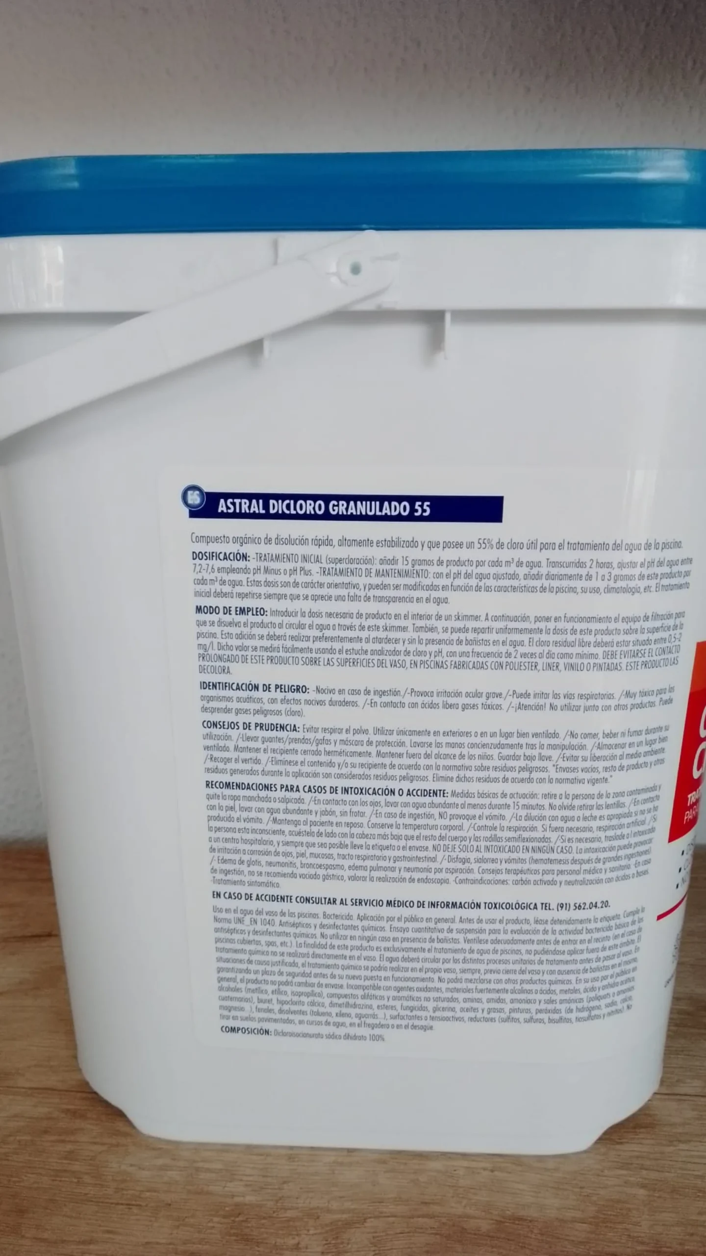 Cloro De Choque Granulado Astralpool 5 Kg