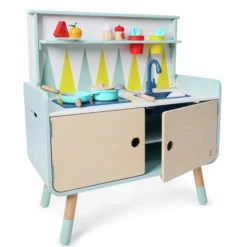 Cocina Juguete-almacenamiento 2en1 Hape