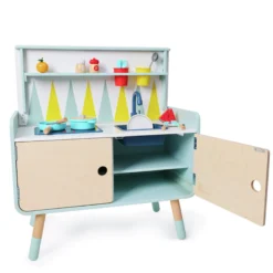 Cocina Juguete-almacenamiento 2en1 Hape