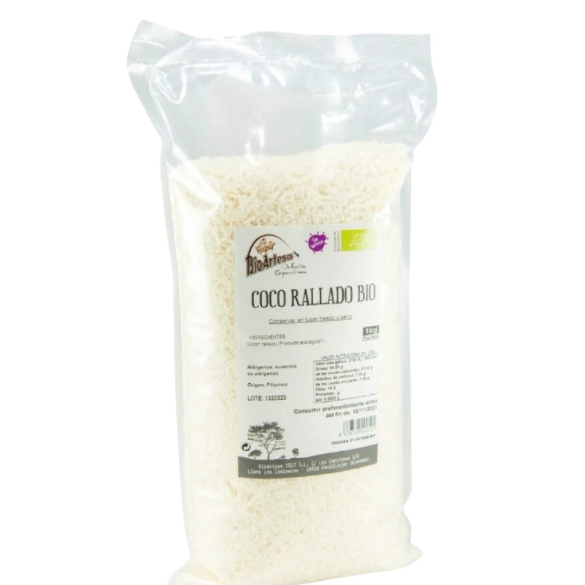 Coco Rallado Bio 1 Kg