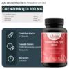 Coenzima Q10 300 Mg Vecos | Rendimiento Físico, Corazon Saludable Y Apoyo Energético