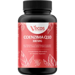 Coenzima Q10 300 Mg Vecos | Rendimiento Físico, Corazon Saludable Y Apoyo Energético