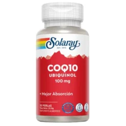 Coenzima Q10 Ubiquinol 100 mg Solaray, 30 cápsulas
