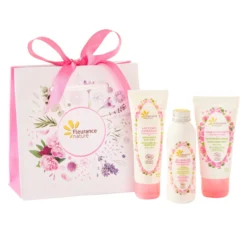 Cofre Bolsa Trío Hidratación Rosa (leche Hidratante - Agua Micelar - Crema Hidratante 50ml) - Día de la Madre
