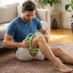 Cofre De Masaje Manual – Masajeador Cervical De Nuca Y Rodillo De Masaje Para Recuperación Muscular