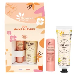 Cofre Duo Stick Labios 4g + Crema Manos Vainilla 30ml - Día de la Madre