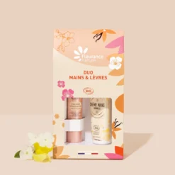 Cofre Duo Stick Labios 4g + Crema Manos Vainilla 30ml - Día de la Madre