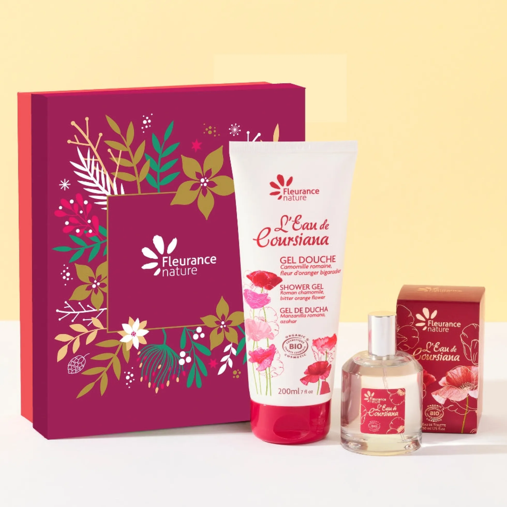 Cofre Eau De Coursiana (gel De Ducha 200ml - Perfume 50ml) - Día de la Madre