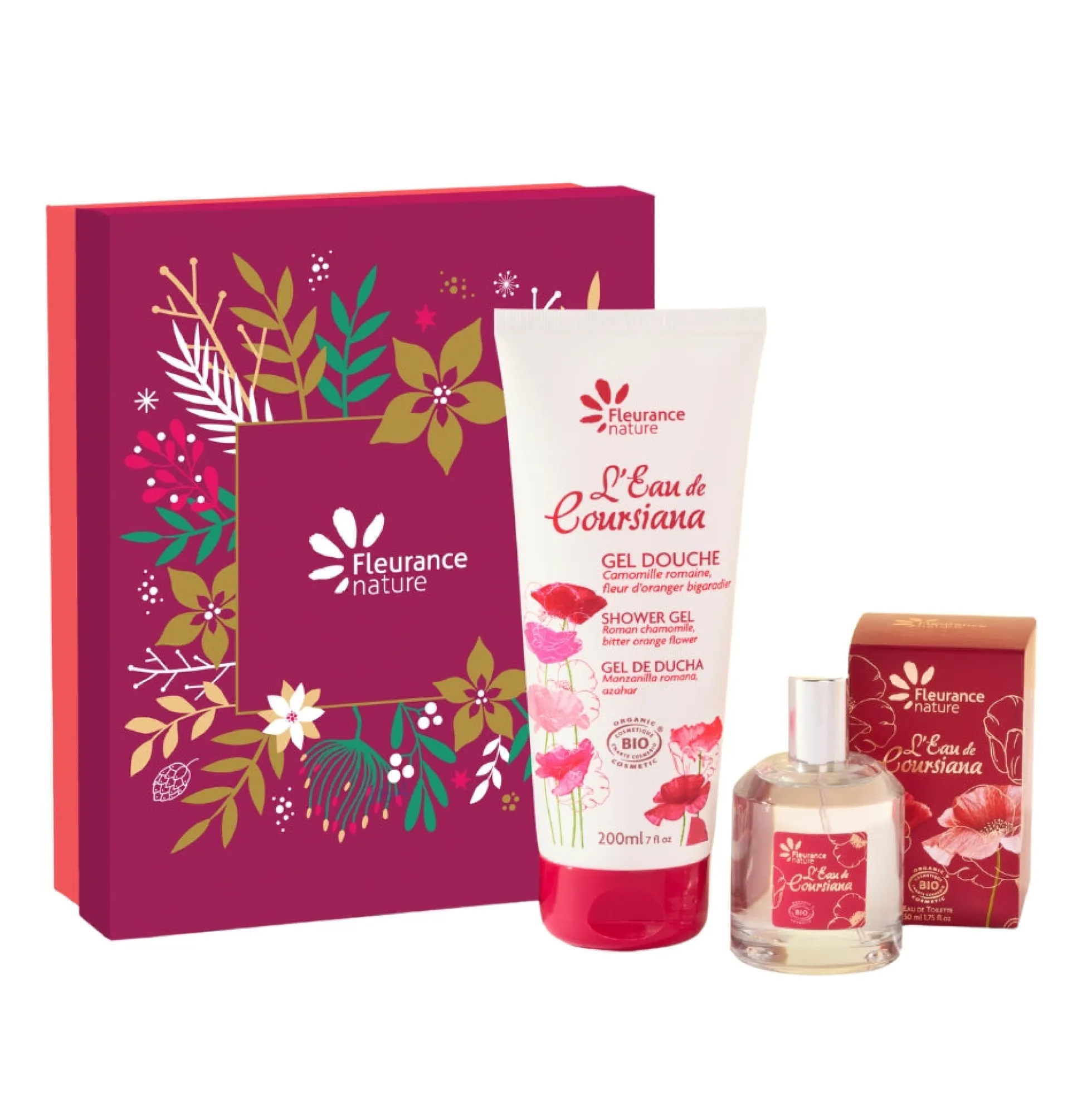Cofre Eau De Coursiana (gel De Ducha 200ml - Perfume 50ml) - Día de la Madre