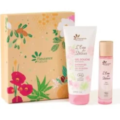 Cofre Rosa Y Jazmín Gel Y Perfume Fleurance Nature