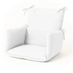 Cojín Para Trona De Algodón Orgánico Blanco