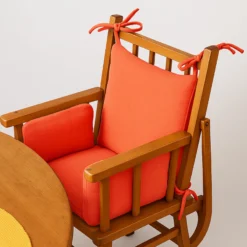 Cojín Para Trona De Algodón Orgánico Fresa