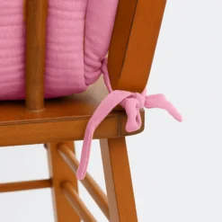 Cojín Para Trona De Algodón Orgánico Rosa