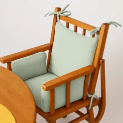 Cojín Para Trona De Algodón Orgánico Verde