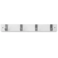 Colgador 4 ganchos Blanco