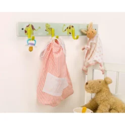 Colgador múltiple infantil Elefante azul