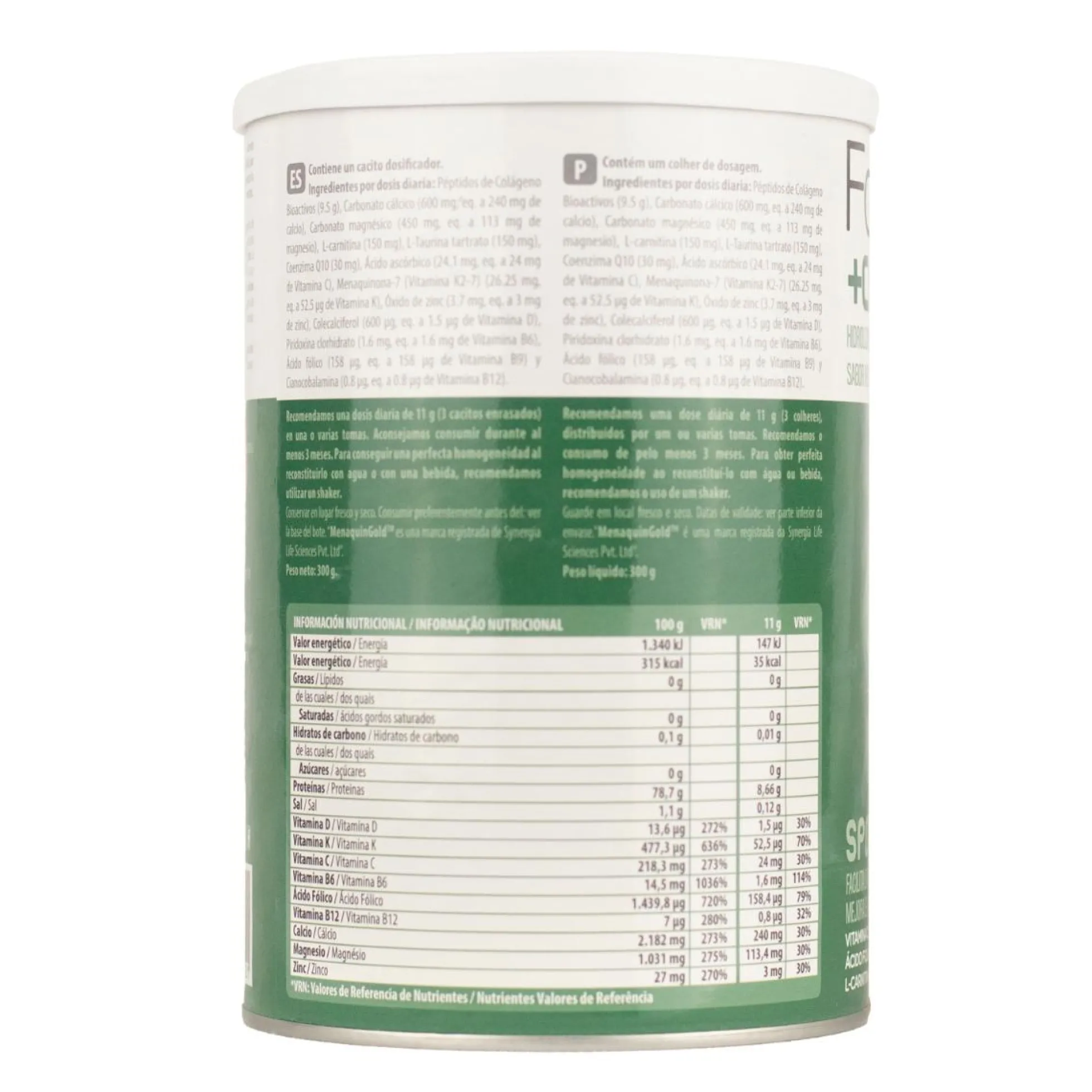 Colágeno BioActivo SportForticoll 300 g