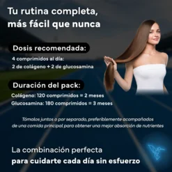 Colágeno Marino Con Magnesio + Glucosamina Condroitina Msm 6en1. Sevens Nutrition. Cuidado Articular, Óseo Y Cutáneo