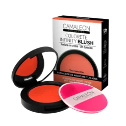 Colorete Infinity Blush Melocotón Camaleon Cosmetics