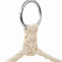 Columpio/hamaca Grande De Tela Blanco Crema