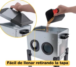 Comedero Para Gallinas Robust® | Tolva Antidesperdicio De Acero Galvanizado Para Exterior | Altura Regulable (12kg)