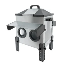 Comedero Para Gallinas Robust® | Tolva Antidesperdicio De Acero Galvanizado Para Exterior | Altura Regulable (16kg)