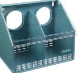 Comedero Plástico Para Palomas Y Perdices Gaun - 2 Departamentos