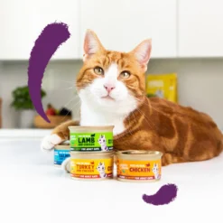 Comida húmeda gatos en salsa Trocitos de Pavo y Pollo Edgard & Cooper 85 g