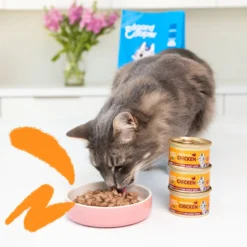 Comida húmeda gatos en salsa Trocitos de Pollo Edgard & Cooper 85 g