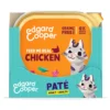 Comida húmeda gatos paté Tarrina Pollo de corral Edgard & Cooper 85 g