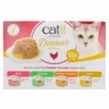 Comida húmeda para gatos Dinner pollo Pack Variado Cuisine 12 x 75 g Catit