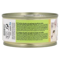 Comida húmeda para gatos Duet pato con pollo Cuisine 75 g Catit