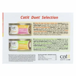 Comida húmeda para gatos Duet Pack Variado Cuisine 12 x 75 g Catit