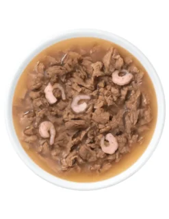 Comida húmeda para gatos Duet pollo con gambas Cuisine 75 g Catit